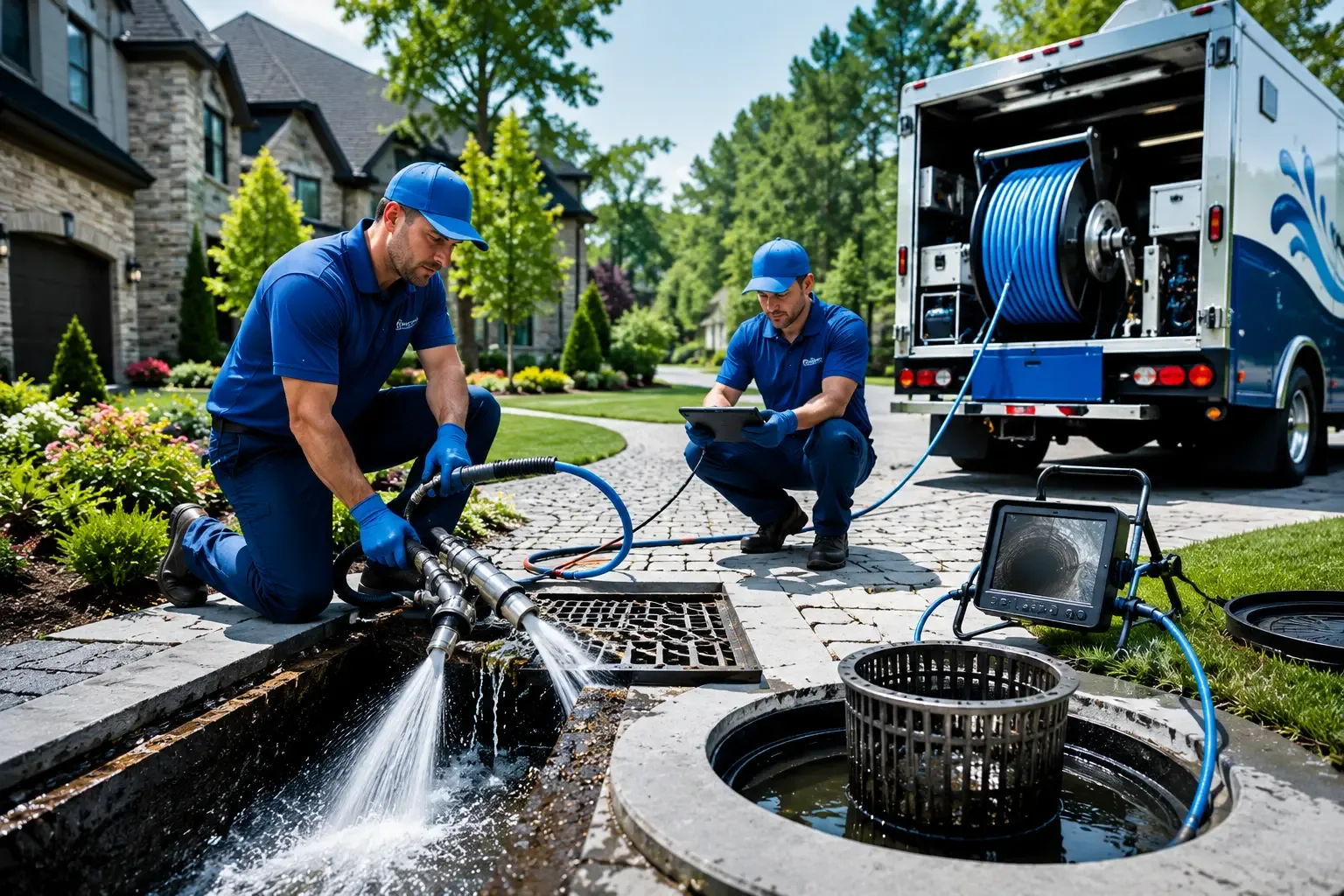 Local outdoor drain cleaning professionals in Delmar, MD