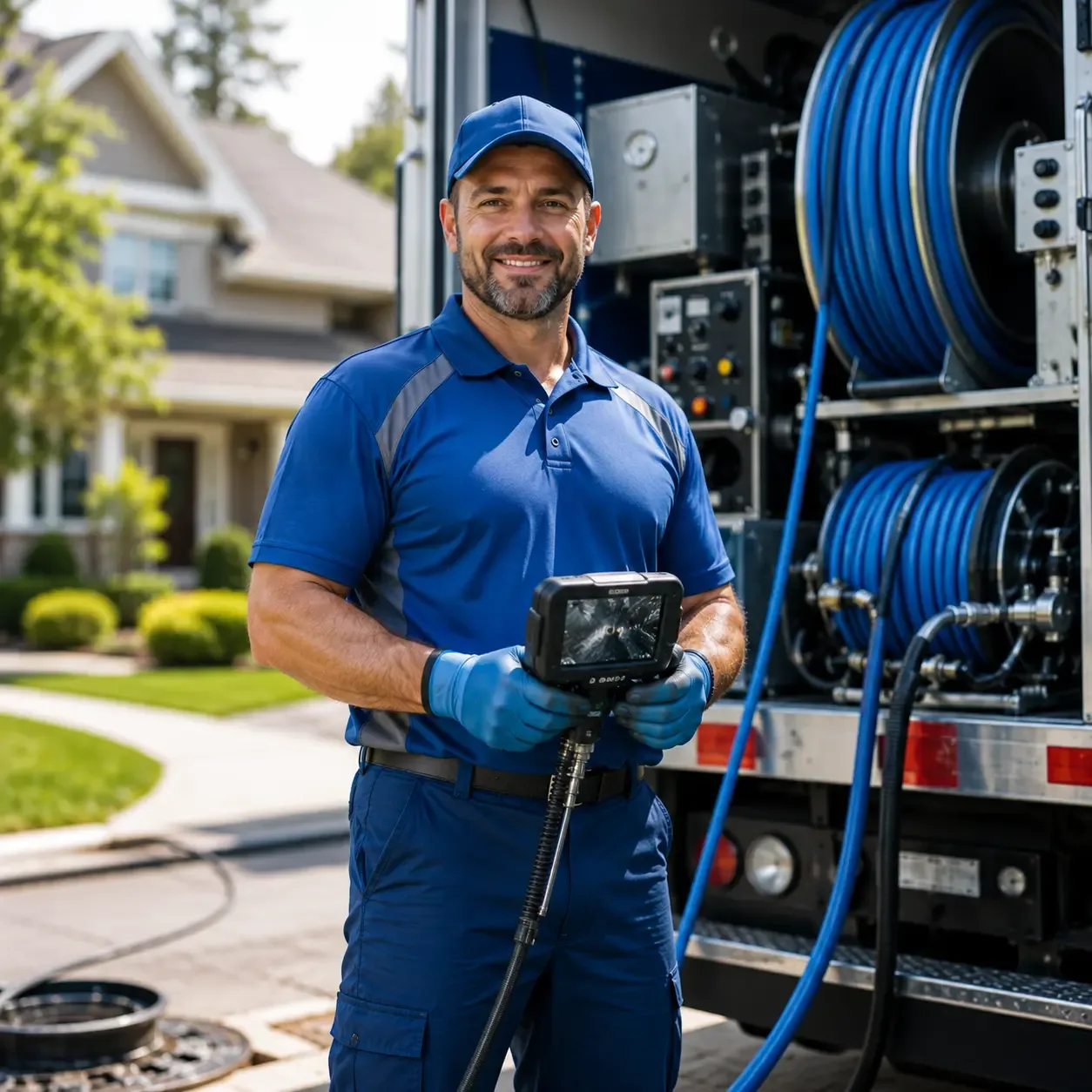 Local outdoor drain cleaning specialists in Delmar, MD